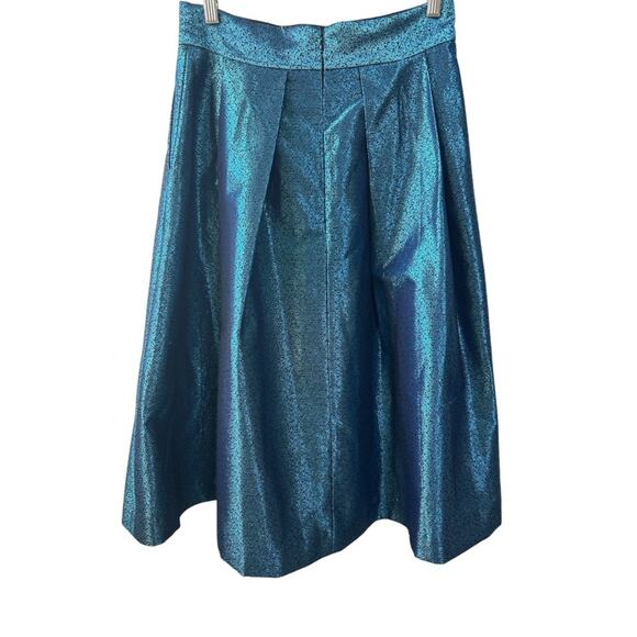 Baum Und Pferdgarten Sashenka Skirt in Blue Metallic Size Medium Gently Used - Picture 3 of 6